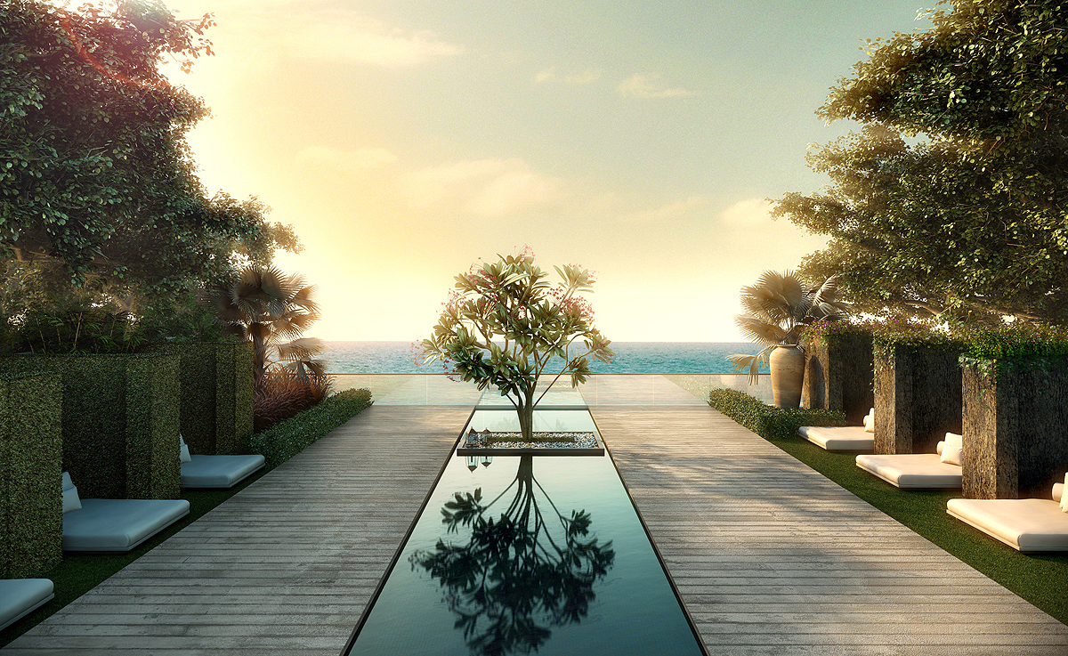 Luxury architectural exterior